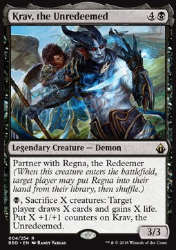 Krav, the Unredeemed⁣ - Battlebond⁣ (Rare)⁣ [4]