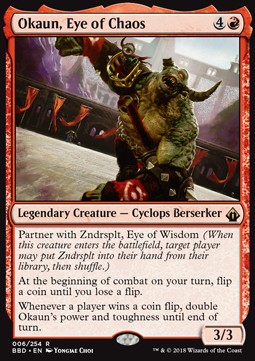 Okaun, Eye of Chaos⁣ - Battlebond⁣ (Rare)⁣ [6]