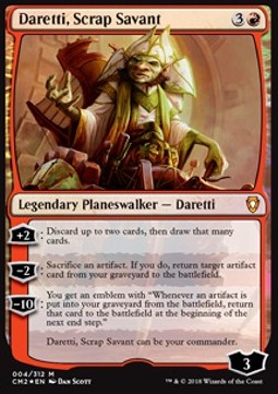 Daretti, Scrap Savant⁣ - Commander Anthology II⁣ (Mythic)⁣ [4]