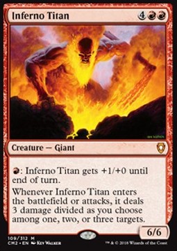 Inferno Titan⁣ - Commander Anthology II⁣ (Mythic)⁣ [109]