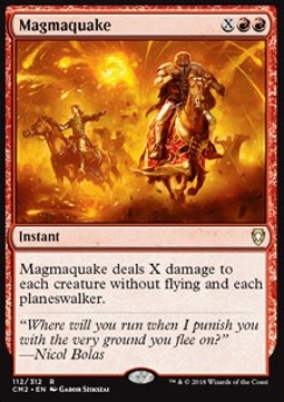 Magmaquake⁣ - Commander Anthology II⁣ (Rare)⁣ [112]