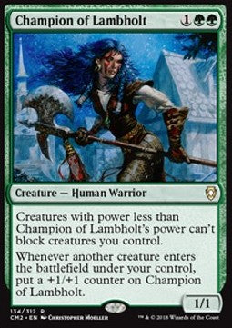 Champion of Lambholt⁣ - Commander Anthology II⁣ (Rare)⁣ [134]