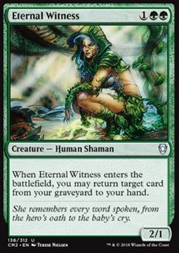 Eternal Witness⁣ - Commander Anthology II⁣ (Uncommon)⁣ [136]