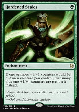Hardened Scales⁣ - Commander Anthology II⁣ (Rare)⁣ [138]