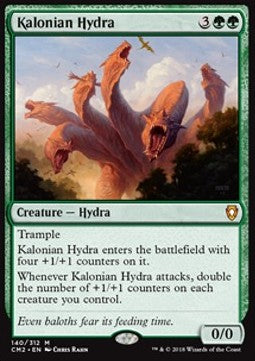 Kalonian Hydra⁣ - Commander Anthology II⁣ (Mythic)⁣ [140]