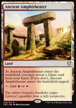 Ancient Amphitheater - Commander Anthology II (Rare) [CM2-232]