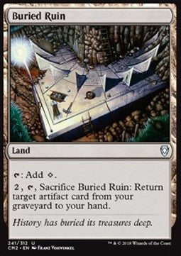 Buried Ruin⁣ - Commander Anthology II⁣ (Uncommon)⁣ [241]