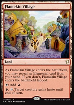 Flamekin Village⁣ - Commander Anthology II⁣ (Rare)⁣ [251]