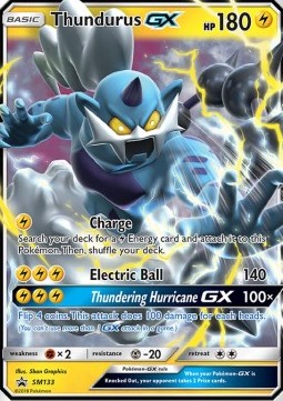 Thundurus GX⁣ - SM Black Star Promos⁣ (Promo)⁣ [133]