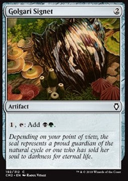 Golgari Signet (V.2)⁣ - Commander Anthology II⁣ (Common)⁣ [192]