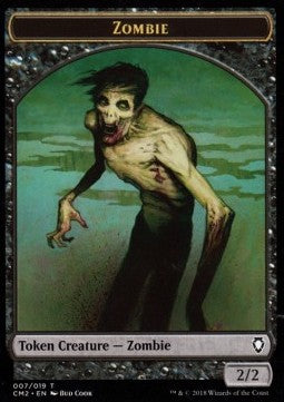 Zombie Token (Black 2/2)⁣ - Commander Anthology II⁣ (Token)⁣ [T07]