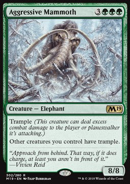 Aggressive Mammoth⁣ - Core 2019⁣ (Rare)⁣ [302]