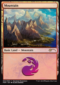 Mountain (V.2)⁣ - Standard Showdown Promos⁣ (Rare)