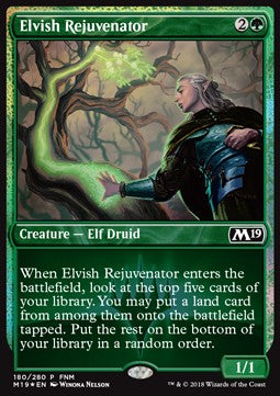 Elvish Rejuvenator⁣ - Friday Night Magic Promos⁣ (Common)