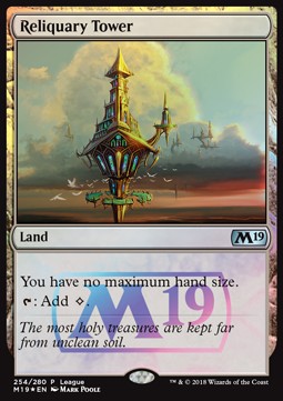 Reliquary Tower⁣ - League Promos⁣ (Uncommon)⁣ [254]
