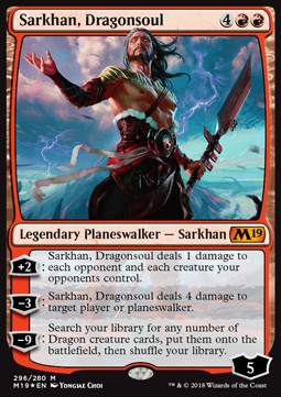 Sarkhan, Dragonsoul⁣ - Core 2019⁣ (Mythic)⁣ [296]