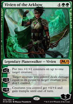 Vivien of the Arkbow⁣ - Core 2019⁣ (Mythic)⁣ [301]