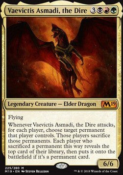 Vaevictis Asmadi, the Dire⁣ - Core 2019⁣ (Mythic)⁣ [225]