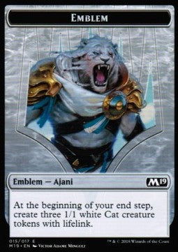 Ajani, Adversary of Tyrants Emblem⁣ - Core 2019⁣ (Token)⁣ [T15]