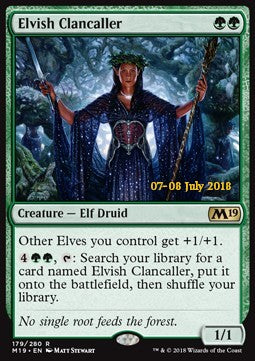 Elvish Clancaller⁣ - Core 2019: Promos⁣ (Rare)⁣ [179]