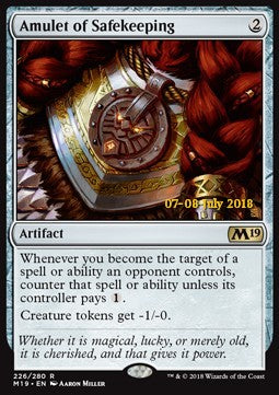 Amulet of Safekeeping⁣ - Core 2019: Promos⁣ (Rare)⁣ [226]
