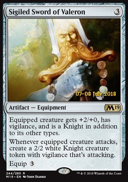 Sigiled Sword of Valeron⁣ - Core 2019: Promos⁣ (Rare)⁣ [244]