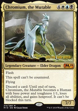 Chromium, the Mutable⁣ - Core 2019: Promos⁣ (Mythic)⁣ [214]