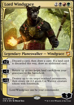 Lord Windgrace (V.1)⁣ - Commander 2018⁣ (Mythic)⁣ [43]