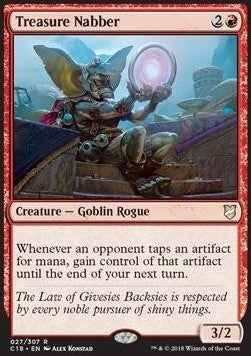 Treasure Nabber⁣ - Commander 2018⁣ (Rare)⁣ [27]
