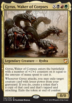Gyrus, Waker of Corpses⁣ - Commander 2018⁣ (Mythic)⁣ [41]