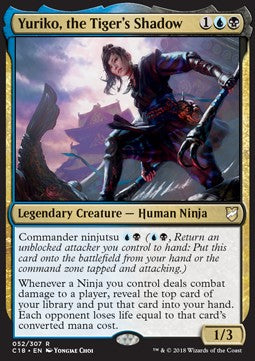 Yuriko, the Tiger's Shadow⁣ - Commander 2018⁣ (Rare)⁣ [52]