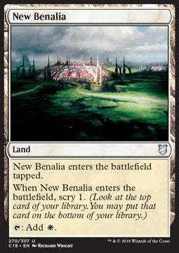 New Benalia⁣ - Commander 2018⁣ (Uncommon)⁣ [270]