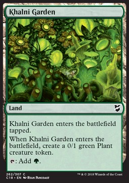 Khalni Garden⁣ - Commander 2018⁣ (Common)⁣ [262]