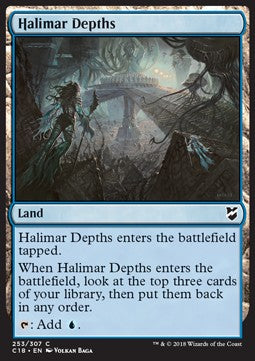 Halimar Depths⁣ - Commander 2018⁣ (Common)⁣ [253]