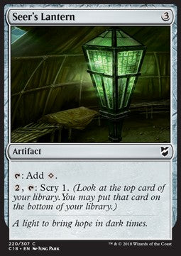 Seer's Lantern⁣ - Commander 2018⁣ (Common)⁣ [220]