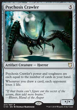 Psychosis Crawler⁣ - Commander 2018⁣ (Rare)⁣ [217]