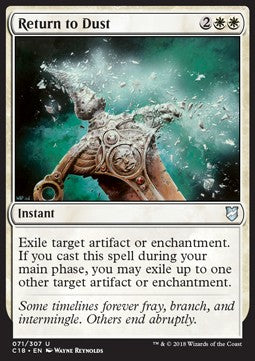 Return to Dust⁣ - Commander 2018⁣ (Uncommon)⁣ [71]