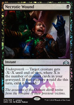 Necrotic Wound⁣ - League Promos⁣ (Uncommon)⁣ [79]