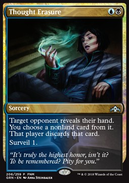 Thought Erasure⁣ - Friday Night Magic Promos⁣ (Uncommon)