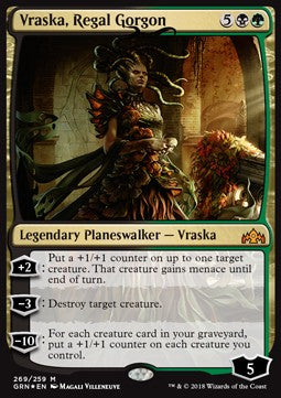 Vraska, Regal Gorgon⁣ - Guilds of Ravnica: Extras⁣ (Mythic)⁣ [269]