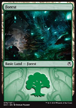 Forest (V.1)⁣ - Guilds of Ravnica: Guild Kits⁣ (Land)⁣ [76]