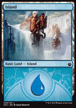 Island (V.2)⁣ - Guilds of Ravnica: Guild Kits⁣ (Land)⁣ [48]