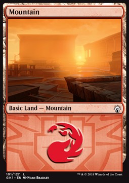 Mountain (V.2)⁣ - Guilds of Ravnica: Guild Kits⁣ (Land)⁣ [101]