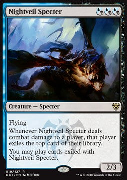 Nightveil Specter⁣ - Guilds of Ravnica: Guild Kits⁣ (Rare)⁣ [19]