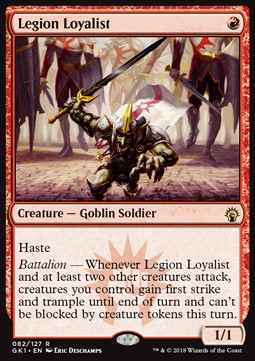 Legion Loyalist⁣ - Guilds of Ravnica: Guild Kits⁣ (Rare)⁣ [82]