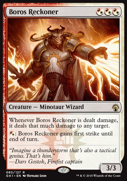 Boros Reckoner⁣ - Guilds of Ravnica: Guild Kits⁣ (Rare)⁣ [85]