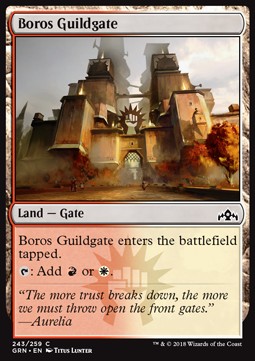 Boros Guildgate (V.1)⁣ - Guilds of Ravnica⁣ (Common)⁣ [243]