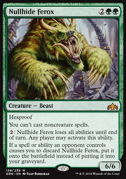 Nullhide Ferox⁣ - Guilds of Ravnica⁣ (Mythic)⁣ [138]