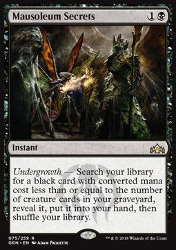 Mausoleum Secrets⁣ - Guilds of Ravnica⁣ (Rare)⁣ [75]