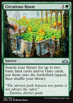 Circuitous Route⁣ - Guilds of Ravnica⁣ (Uncommon)⁣ [125]